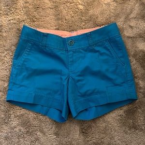 Lilly Pulitzer Blue Shorts, Size 0
